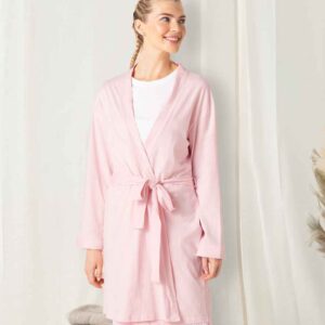 Towel City Ladies Cotton Wrap Robe