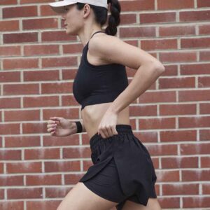 Tombo Ladies Double Layer Sports Shorts