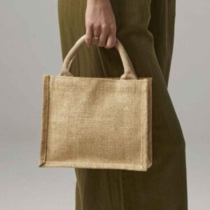 Westford Mill Shimmer Jute Mini Gift Bag