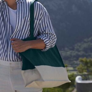 Westford Mill EarthAware® Organic Contrast Shopper