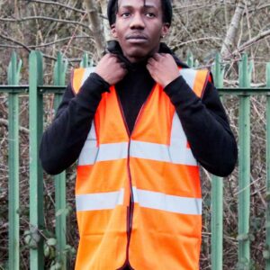 Warrior Hi-Vis Waistcoat