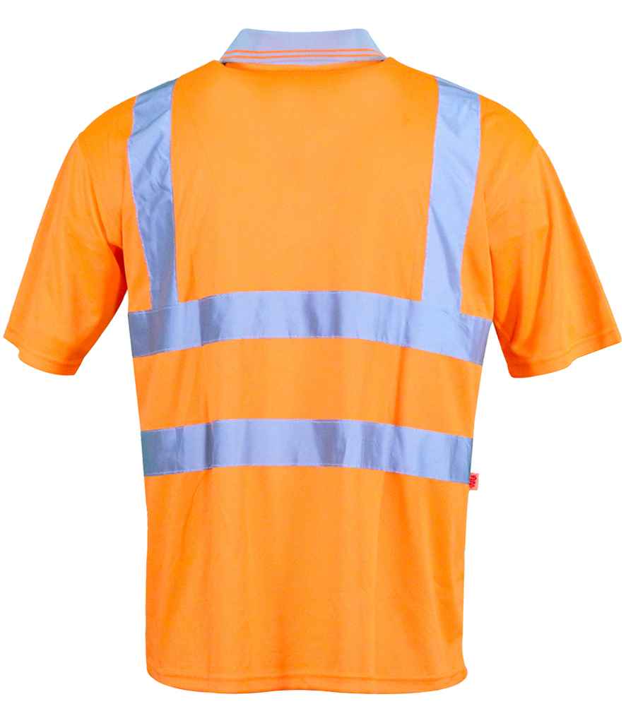 Warrior Hi-Vis Polo Shirt - Image 5