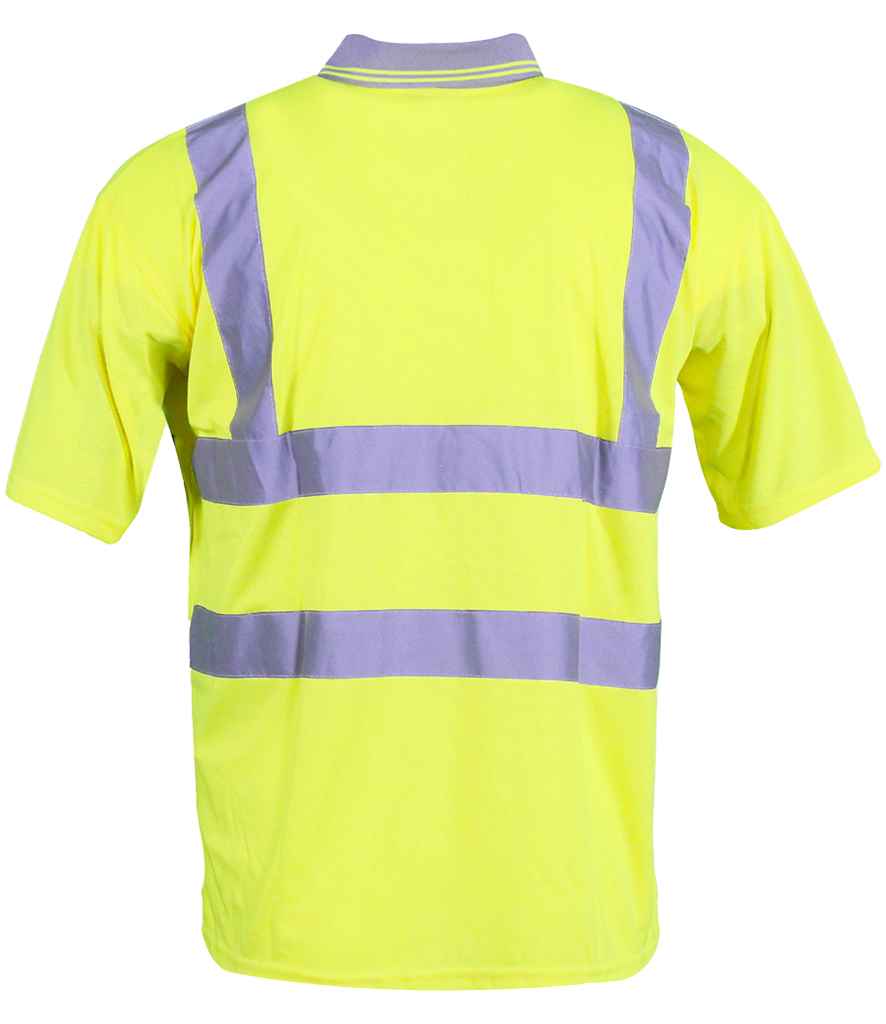 Warrior Hi-Vis Polo Shirt - Image 6
