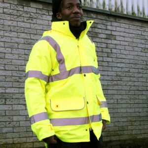 Warrior Hi-Vis Traffic Jacket