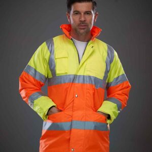 Yoko Hi-Vis Contrast Jacket