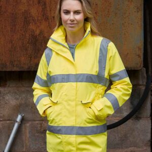 Yoko Ladies Hi-Vis Executive Jacket