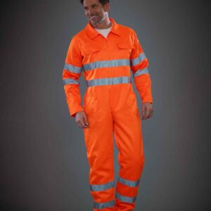 Yoko Hi-Vis Poly/Cotton Coverall