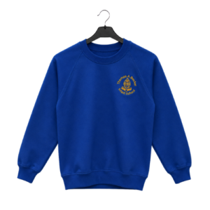 Thomas A Becket Infant School Blue Jumper