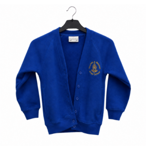 Thomas A Becket Infant School Cardigan in Blue